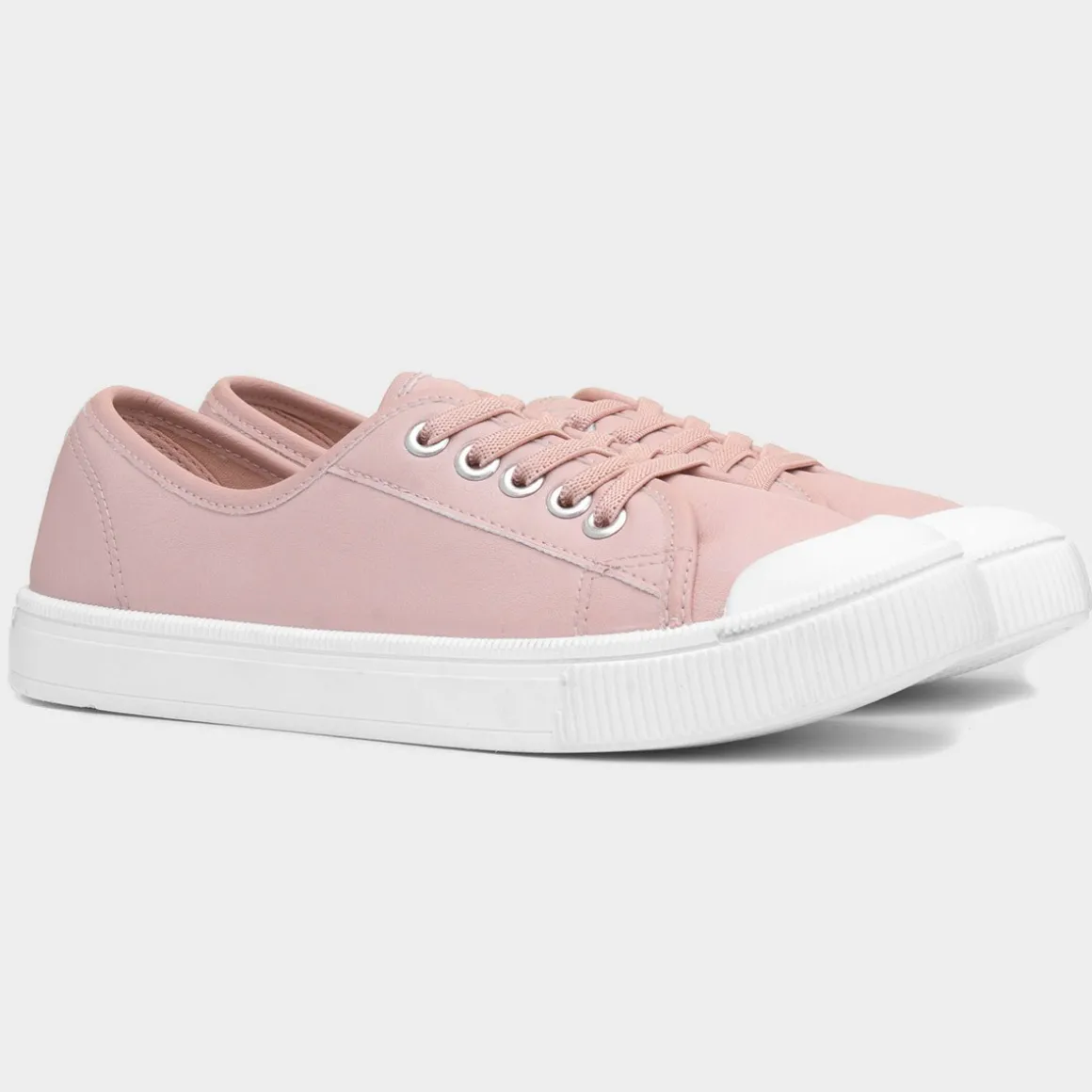 Lilley Penny Womens Pink Canvas Shoe