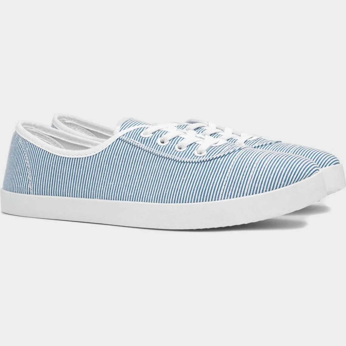 Lilley Pippa Womens Multi Stripe Canvas Shoe