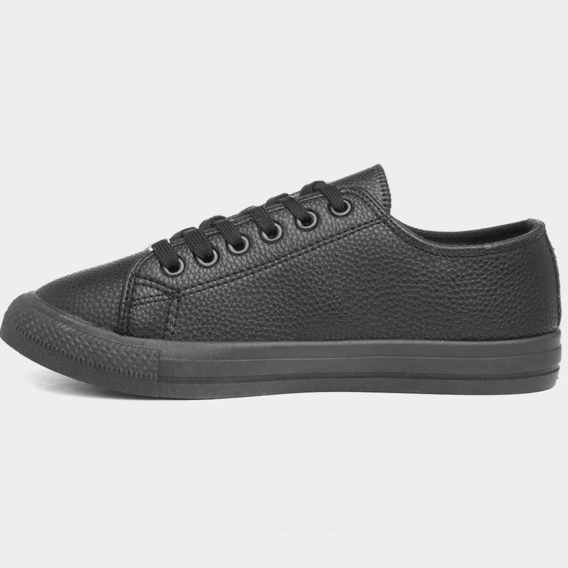 Lilley Polly Womens Black Lace Up Casual Shoe