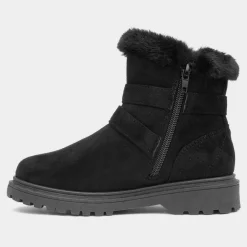 Lilley Rhea Girls Black Ankle Boot