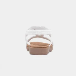 Lilley Sia Womens White Diamante Sandal