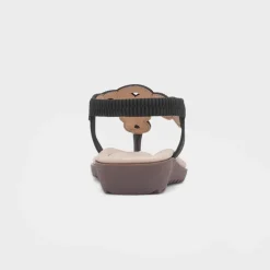 Lilley Sophia Womens Black Toe Post Sandal