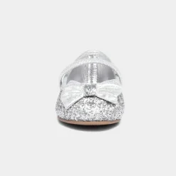 Lilley Sparkle Louisa Girls Silver Ballerina