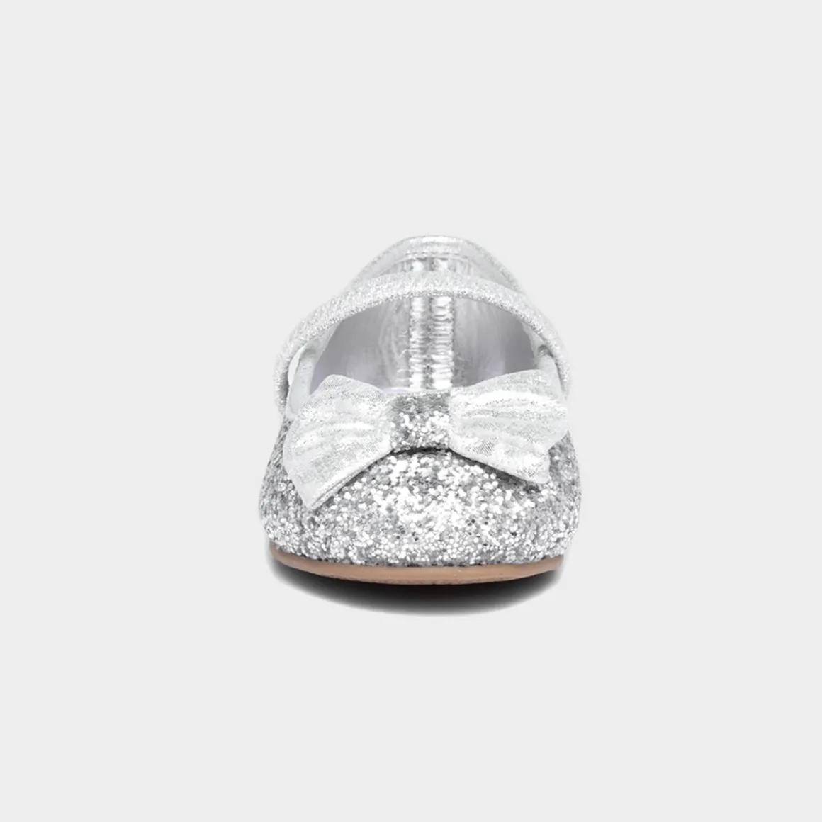Lilley Sparkle Louisa Girls Silver Ballerina