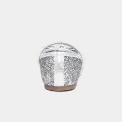 Lilley Sparkle Louisa Girls Silver Ballerina