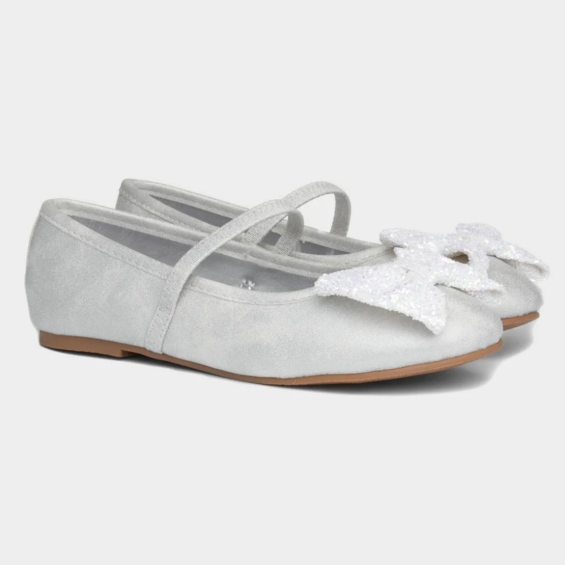 Lilley Sparkle Louisa Girls White Ballerina