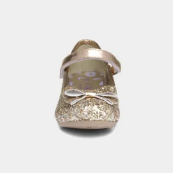 Lilley Sparkle Roxana Girls Rose Gold Heeled Shoe