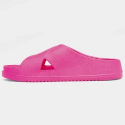 Lilley Suri Womens Fuchsia Mule EVA Sandal