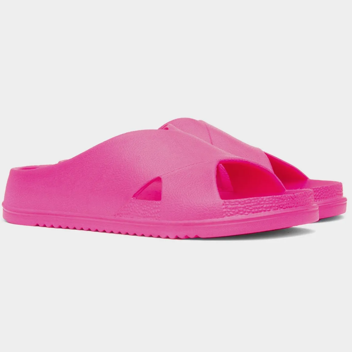 Lilley Suri Womens Fuchsia Mule EVA Sandal