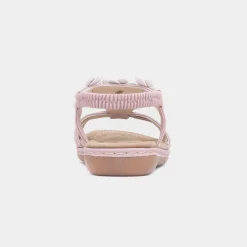 Lilley Suzzane Womens Pink Floral Sandal