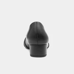 Lilley Valerie Womens Black Court Shoe