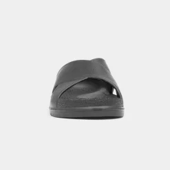 Lilley Womens Suri Black Mule EVA Sandal