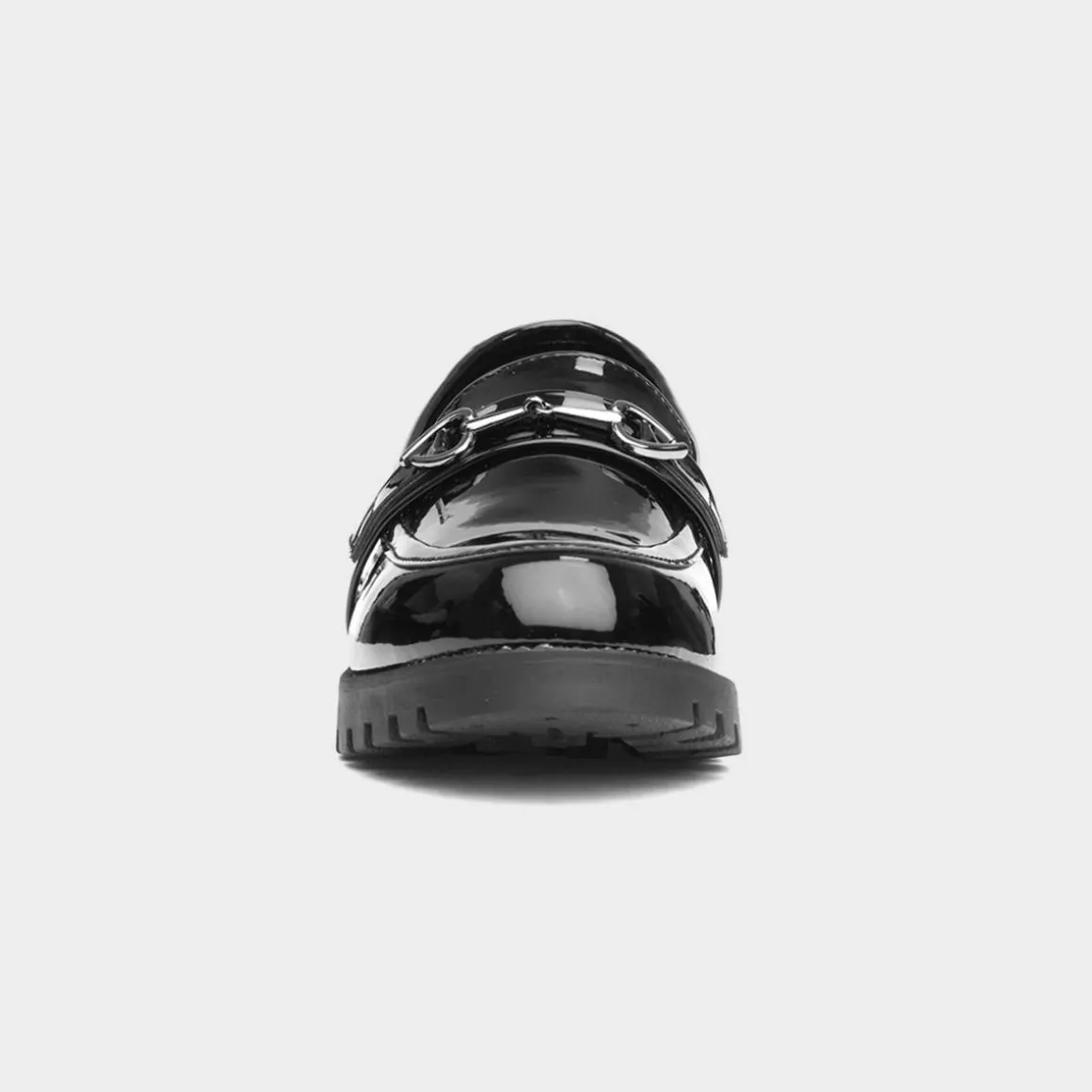 Little Diva Valentina Jnr Girls Black Loafer