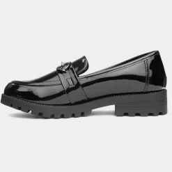 Little Diva Valentina Jnr Girls Black Loafer