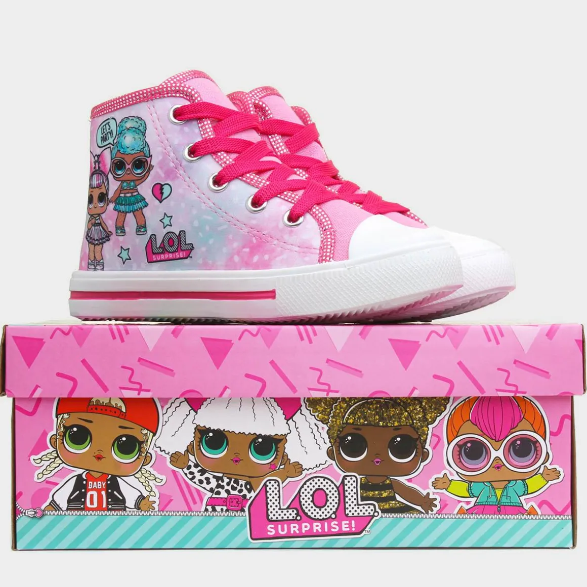LOL Surprise Dolls Kids Pink Canvas
