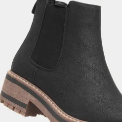 Lotus Lottie Womens Black Chelsea Boot