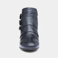 Lotus Prancer Womens Navy Leather Ankle Boot
