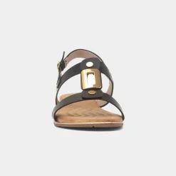 Lunar Adora Womens Black Slingback Sandal