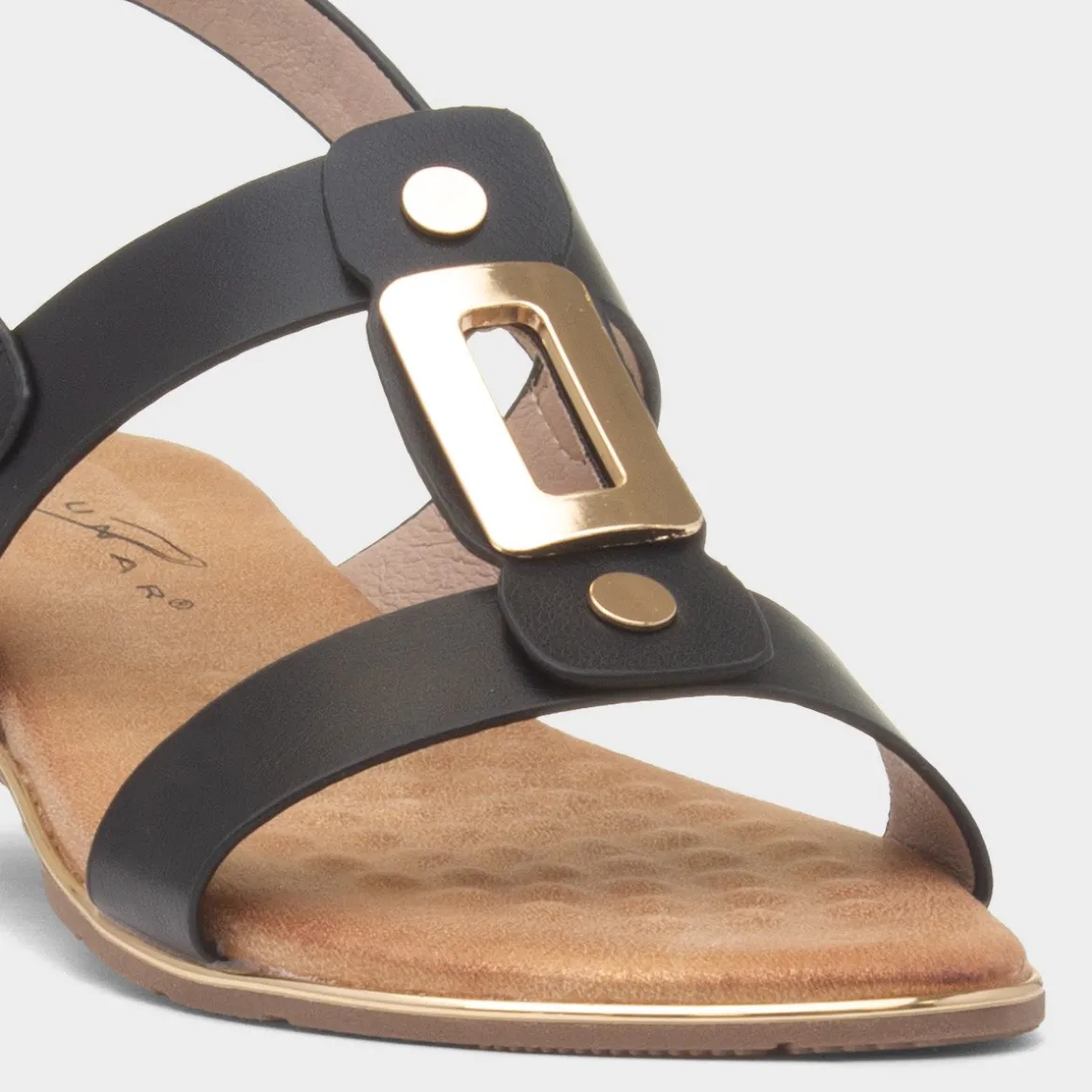 Lunar Adora Womens Black Slingback Sandal