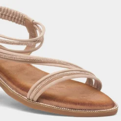Lunar Aruba Womens Nude Strappy Sandal