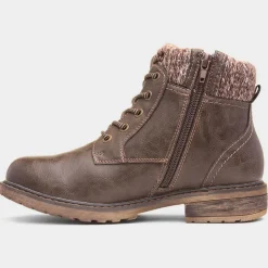 Lunar Benson III Womens Brown Ankle Boot