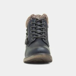 Lunar Benson III Womens Navy Ankle Boot