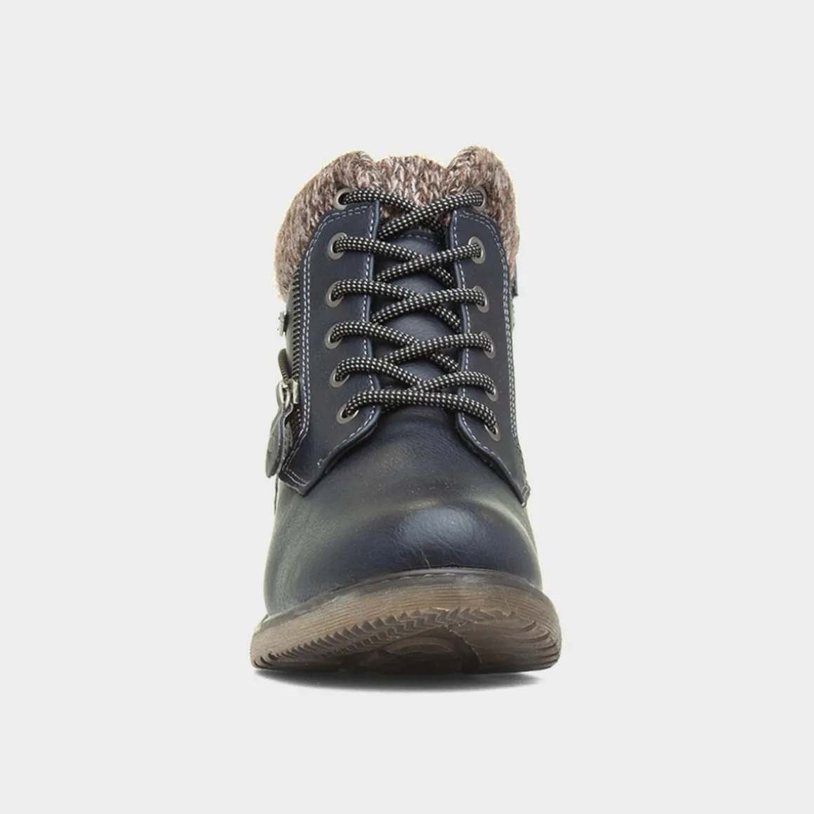 Lunar Benson III Womens Navy Ankle Boot