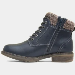 Lunar Benson III Womens Navy Ankle Boot