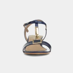 Lunar Blaze Womens Navy Patent Heel