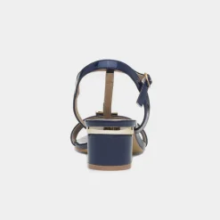 Lunar Blaze Womens Navy Patent Heel