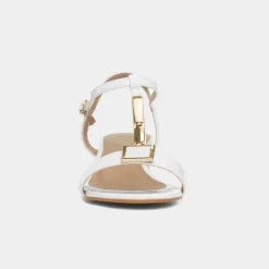 Lunar Blaze Womens White Patent Heel