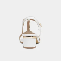 Lunar Blaze Womens White Patent Heel