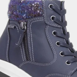 Lunar Buttermere Womens Navy Ankle Boot