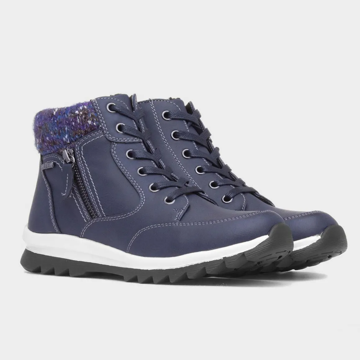 Lunar Buttermere Womens Navy Ankle Boot