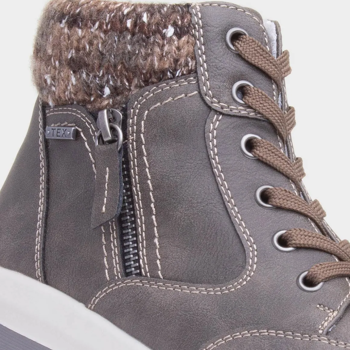 Lunar Buttermere Womens Taupe Ankle Boot