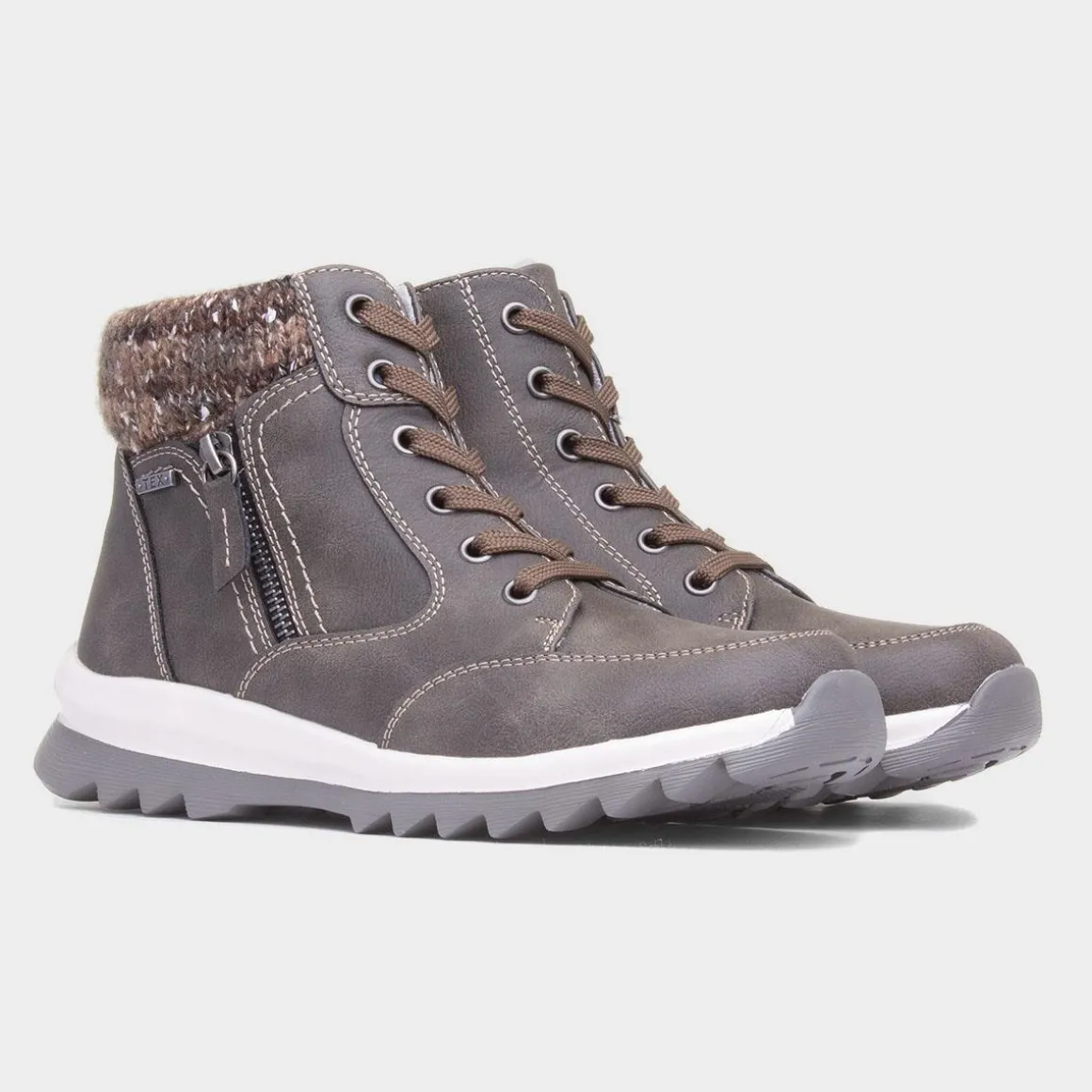 Lunar Buttermere Womens Taupe Ankle Boot