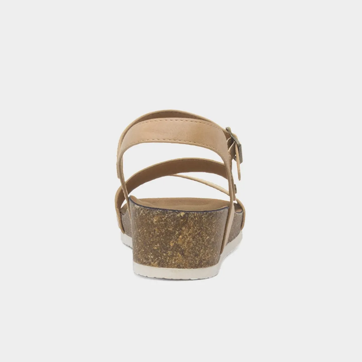 Lunar Cluster Womens Beige Wedge Sandal