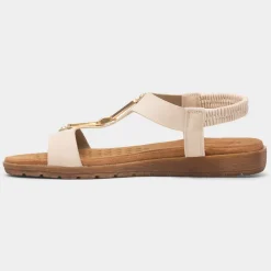 Lunar Coquet Womens Beige Sandal