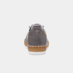 Lunar Evie Womens Pewter Casual Leather Shoe