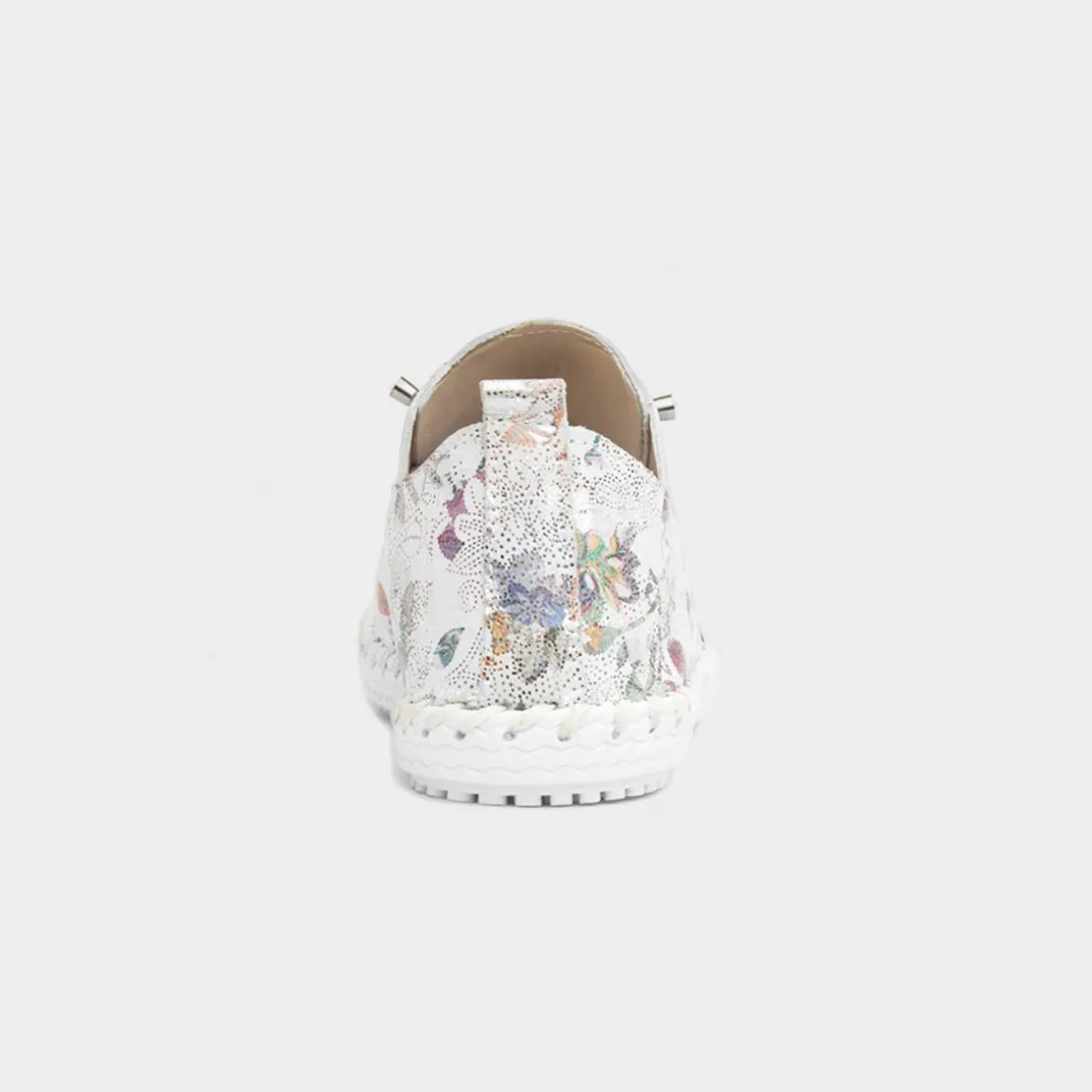 Lunar Exbury Womens White Leather Shoe