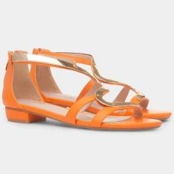 Lunar Girona Womens Orange Sandal