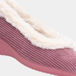 Lunar Glynis Womens Heather Wedge Slipper