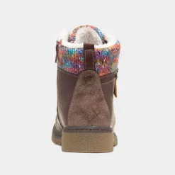 Lunar Jalapeno Womens Burgundy Ankle Boot