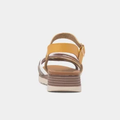 Lunar Karla Womens Mustard Strappy Sandal