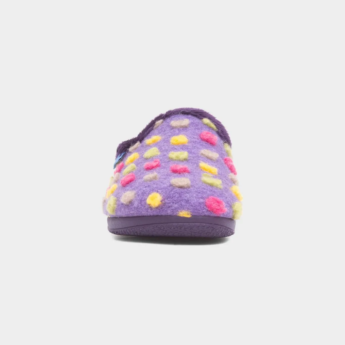 Lunar Montreal Womens Purple Polka Dot Slipper