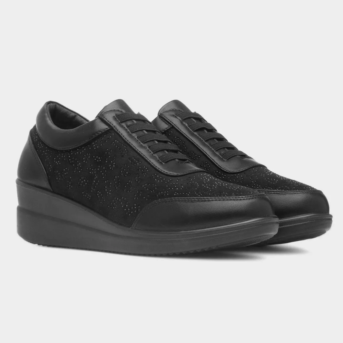 Lunar Muriel Womens Black Casual Shoe