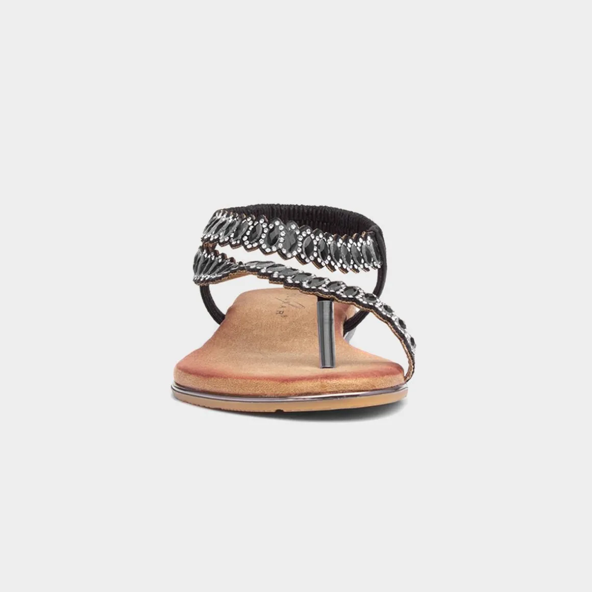 Lunar Novella Womens Black Sandal