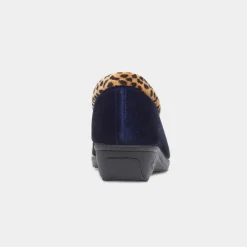Lunar Paloma Womens Navy Wedge Slipper