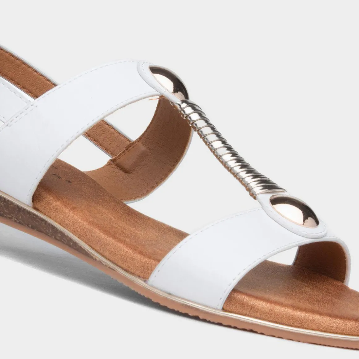 Lunar Renoir Womens White Sandals