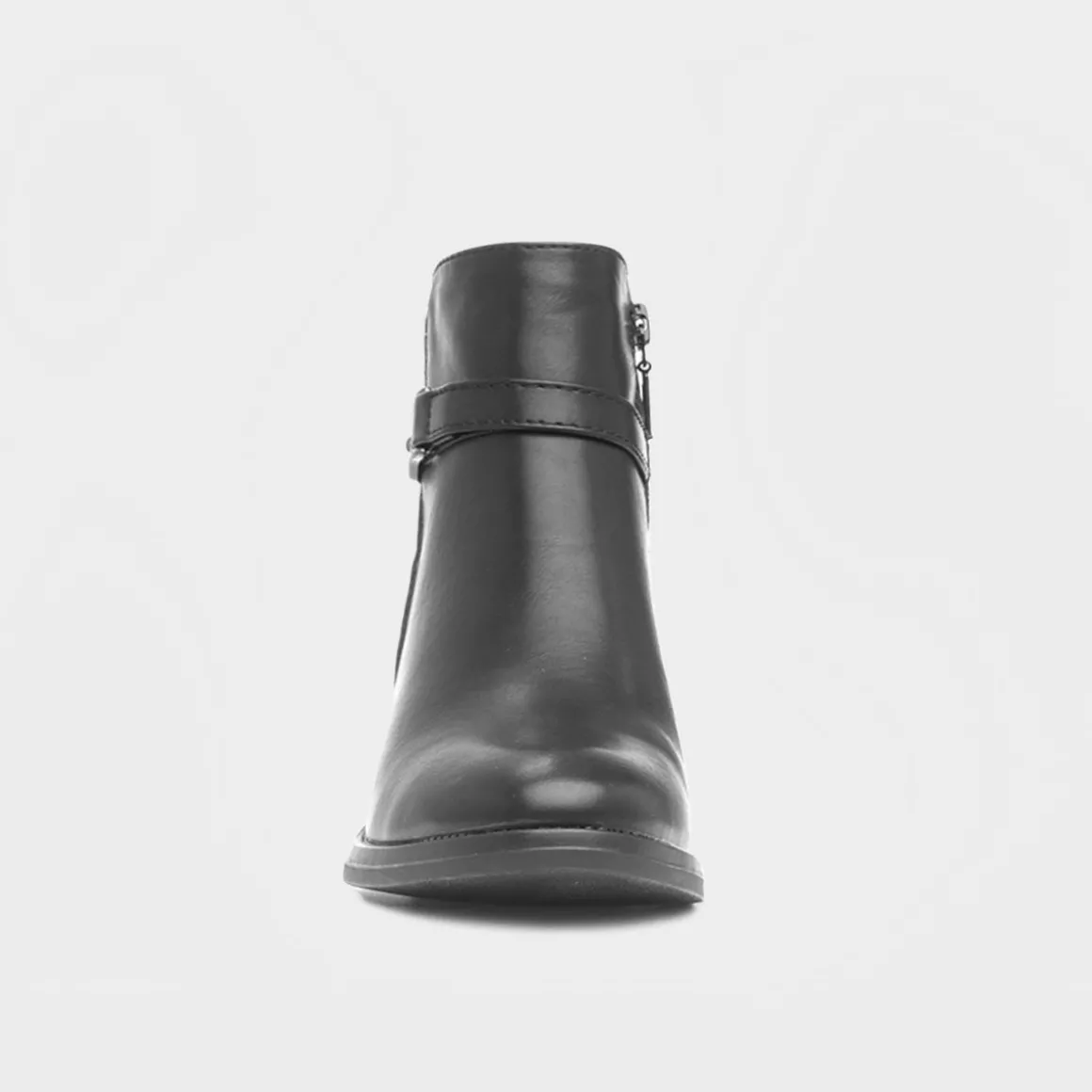 Lunar Solana Womens Black Block Heel Boot